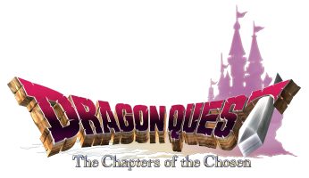 Dragon Quest IV Chapters of the Chosen title screen for Nintendo DS